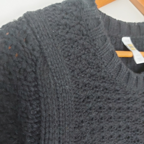 Lole black knit crewneck sweater - XS - Picture 5 of 6